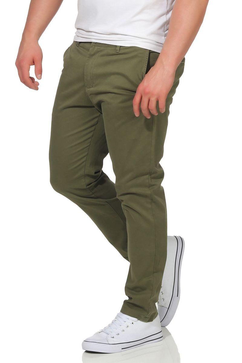 Stoffhose JACK & JONES Chinohose mit Stretchanteil