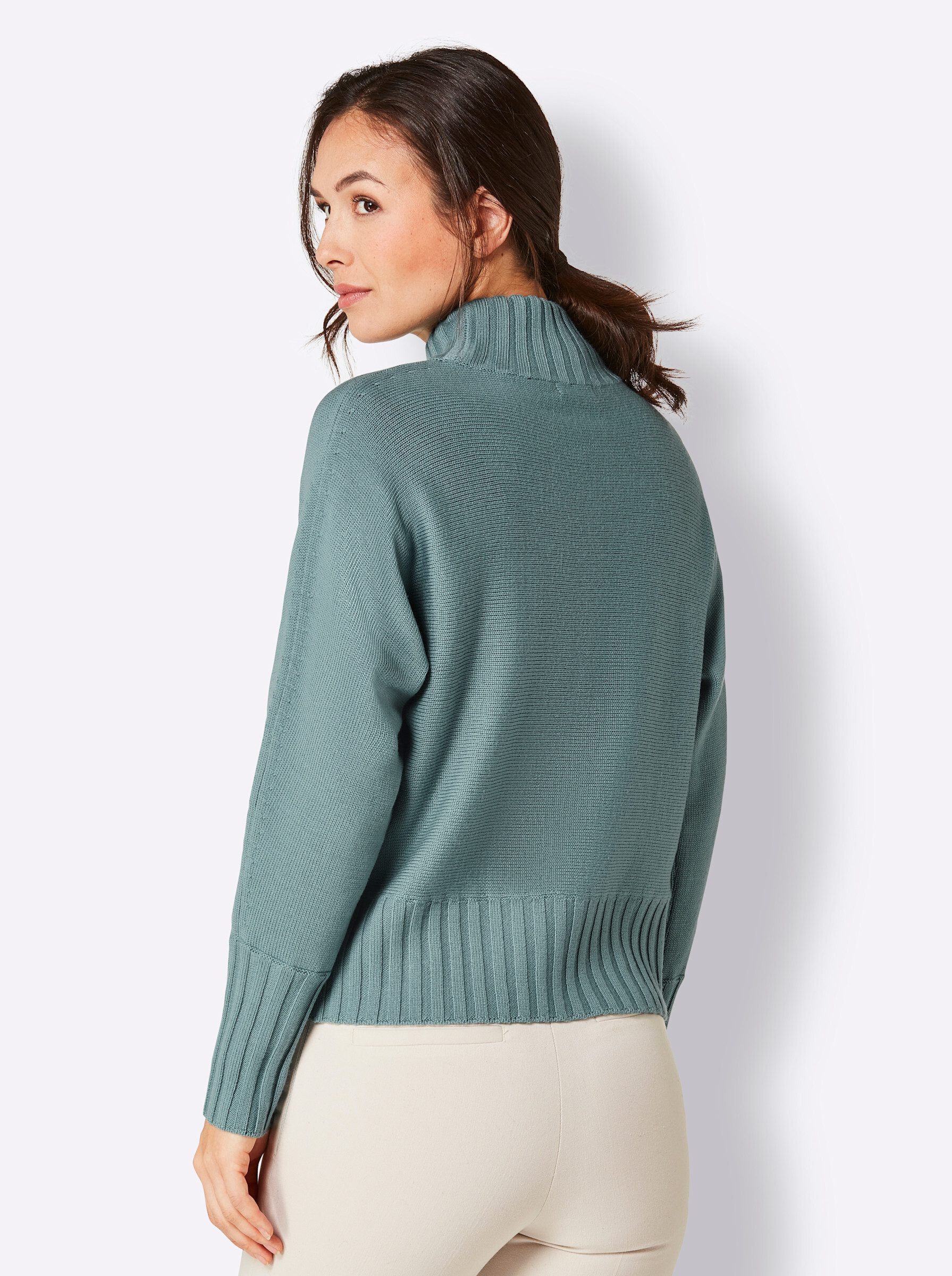 creation L Strickpullover Merinowoll-Pullover günstig online kaufen