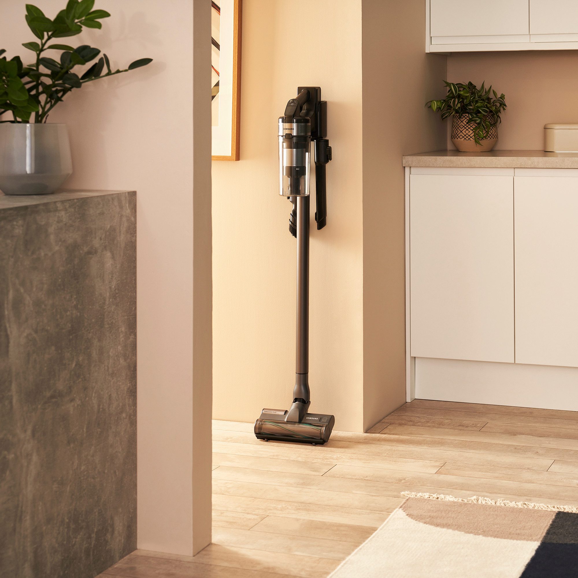 Samsung Akku-Handstaubsauger VS20B75BDR5/WD, Jet 75E Wet&Clean, 550 W, beutellos, 550 W, beutellos, Ersatzakku separat erhältlich