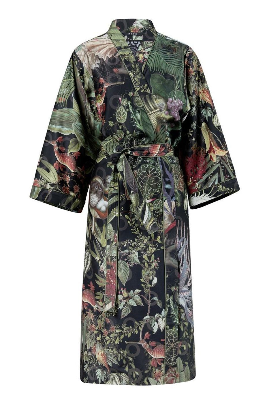Bademantel Menagerie Kimono_Raven_UV_UV_L/XL L/XL L/XL