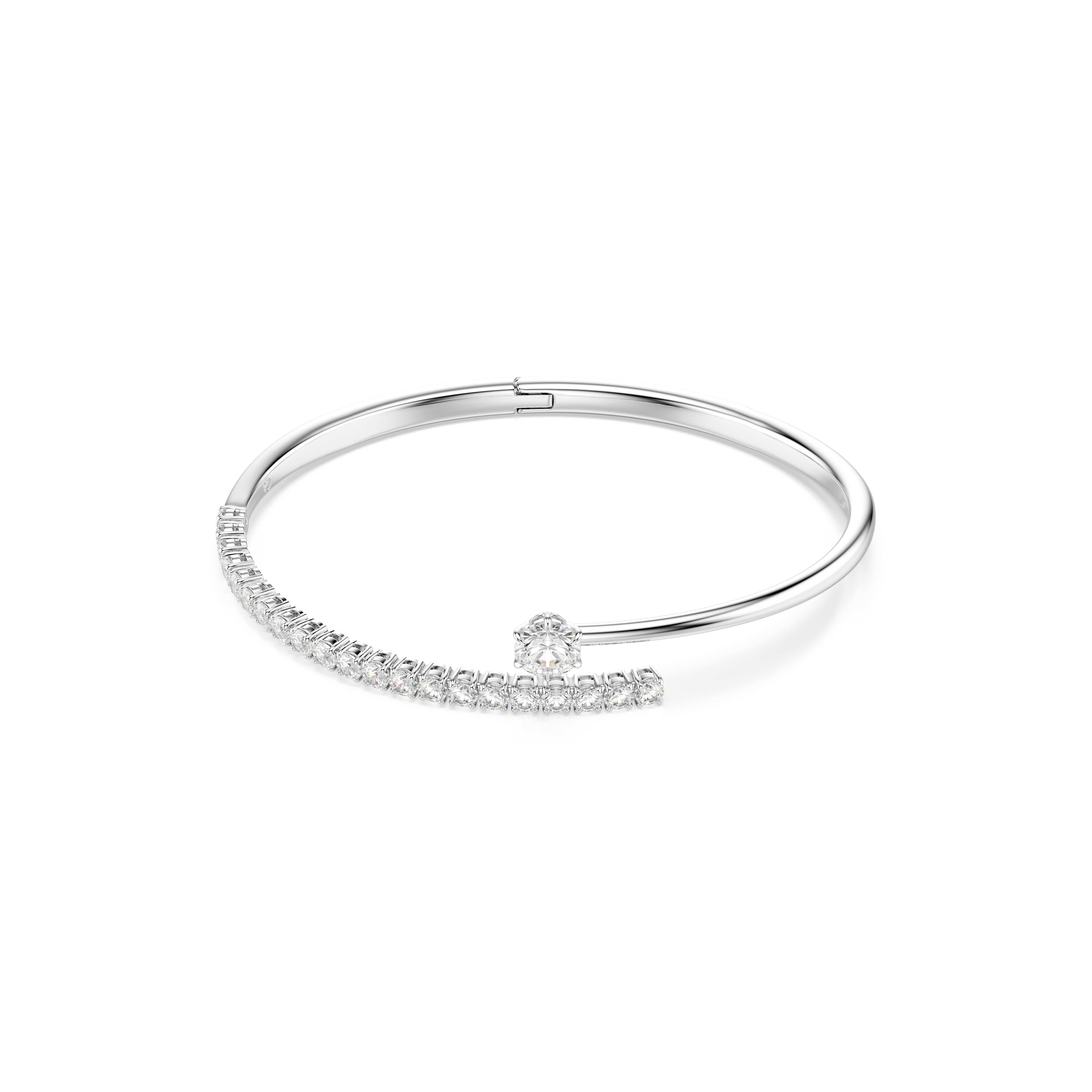 Swarovski Armspange Schmuck Geschenk MATRIX Armreif, mit Swarovski® Kristall, Zirkonia (synth)