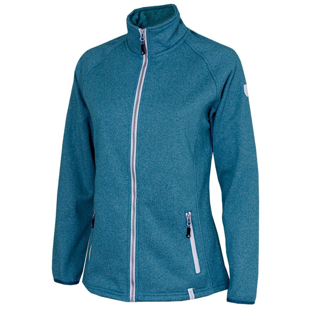 Kjelvik Strickfleecejacke Milou Fleecejacke Sweatjacke atmungsaktiv, warm und schnelltrocknend