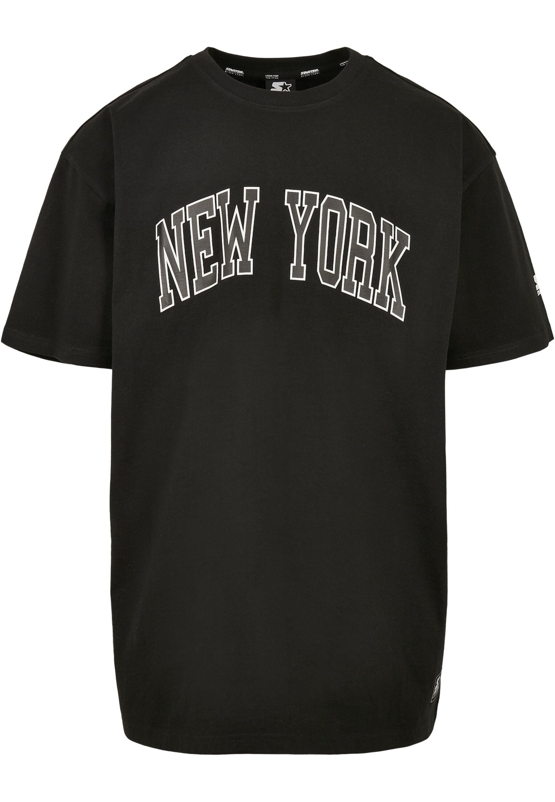 Starter Black Label Kurzarmshirt Starter Black Label Herren Starter New York Tee (1-tlg)