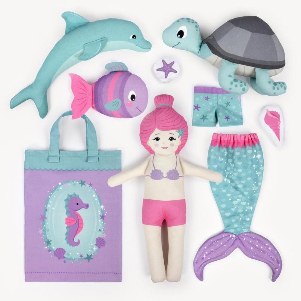 kullaloo Stoff - Cut & Sew Panel "UNDERWATER TALES" (80 x 155 cm) – Bild 3 von 5