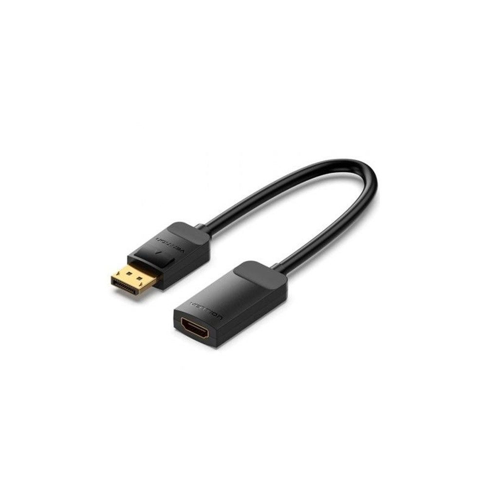 HDMI-Port DisplayPort Stecker - HDMI 4K Buchse 60Hz 15cm Konverterkabel