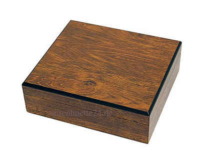 Uhrenhuette Uhrenbox Uhrenbox aus Furnierholz für 8 Uhren braun W-062 für 8 Uhren