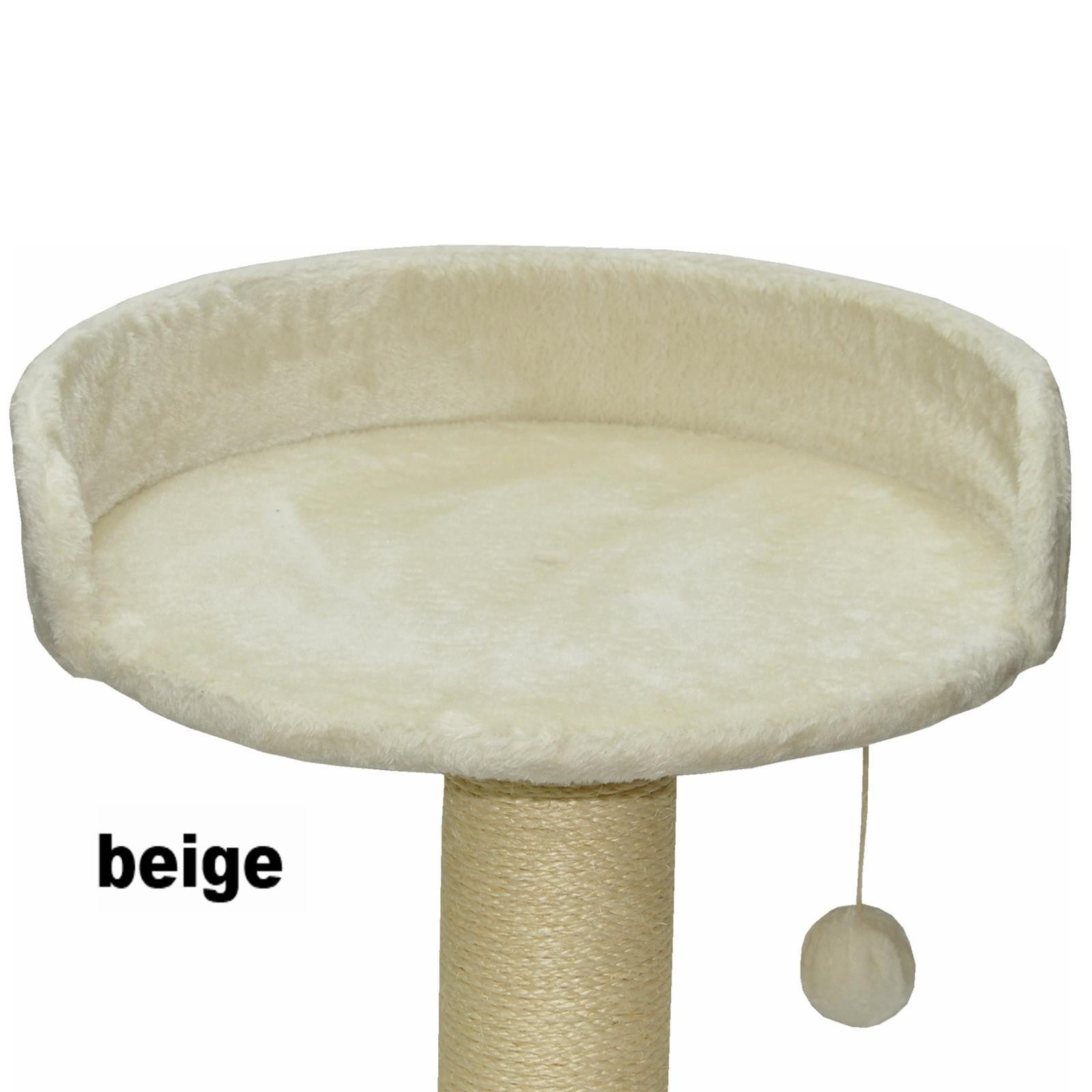 nanook Ersatz-Kratzbaumstamm Sitzplatz Liegemulde Topseat für Niklas 40231 Ø 46 cm beige
