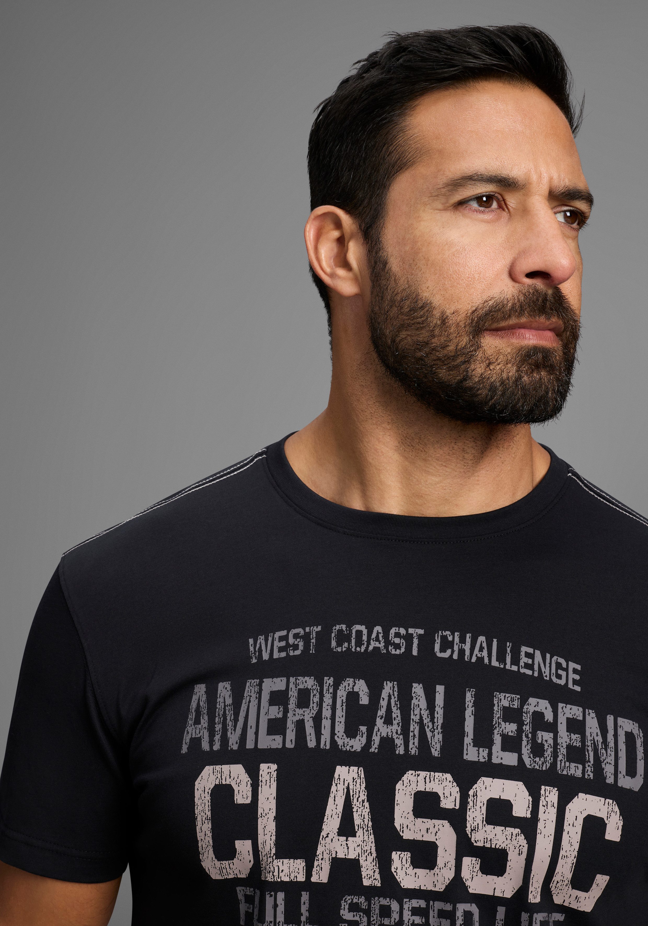 Arizona T-Shirt Kurzarm, unifarben, Rundhals, aus Baumwolle