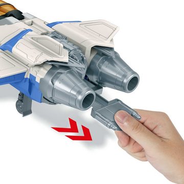 Mattel® Spielzeug-Flugrakete Disney und Pixar Lightyear Blast und Battle XL-15, 50 cm langes Raumschiff