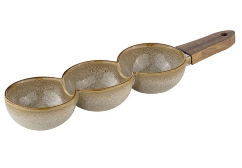Ladelle Servierschale HAVEN Servier-Stick 3tlg, Porzellan, (Servierbestecke), Haven 3 Part Serve Stick 38.2x9x4.8cm