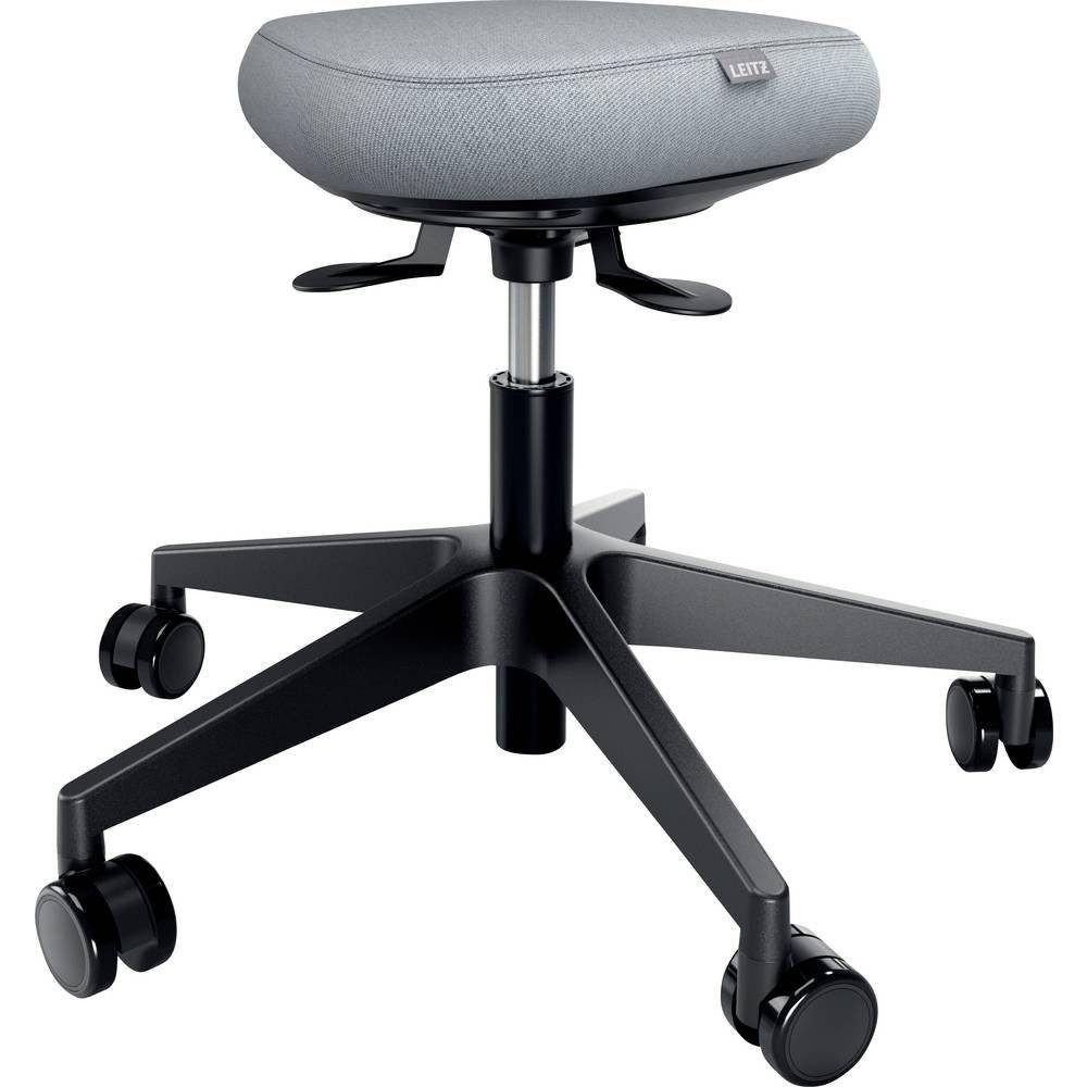 LEITZ Hocker Sitzhocker Grau, Schwarz 65770095