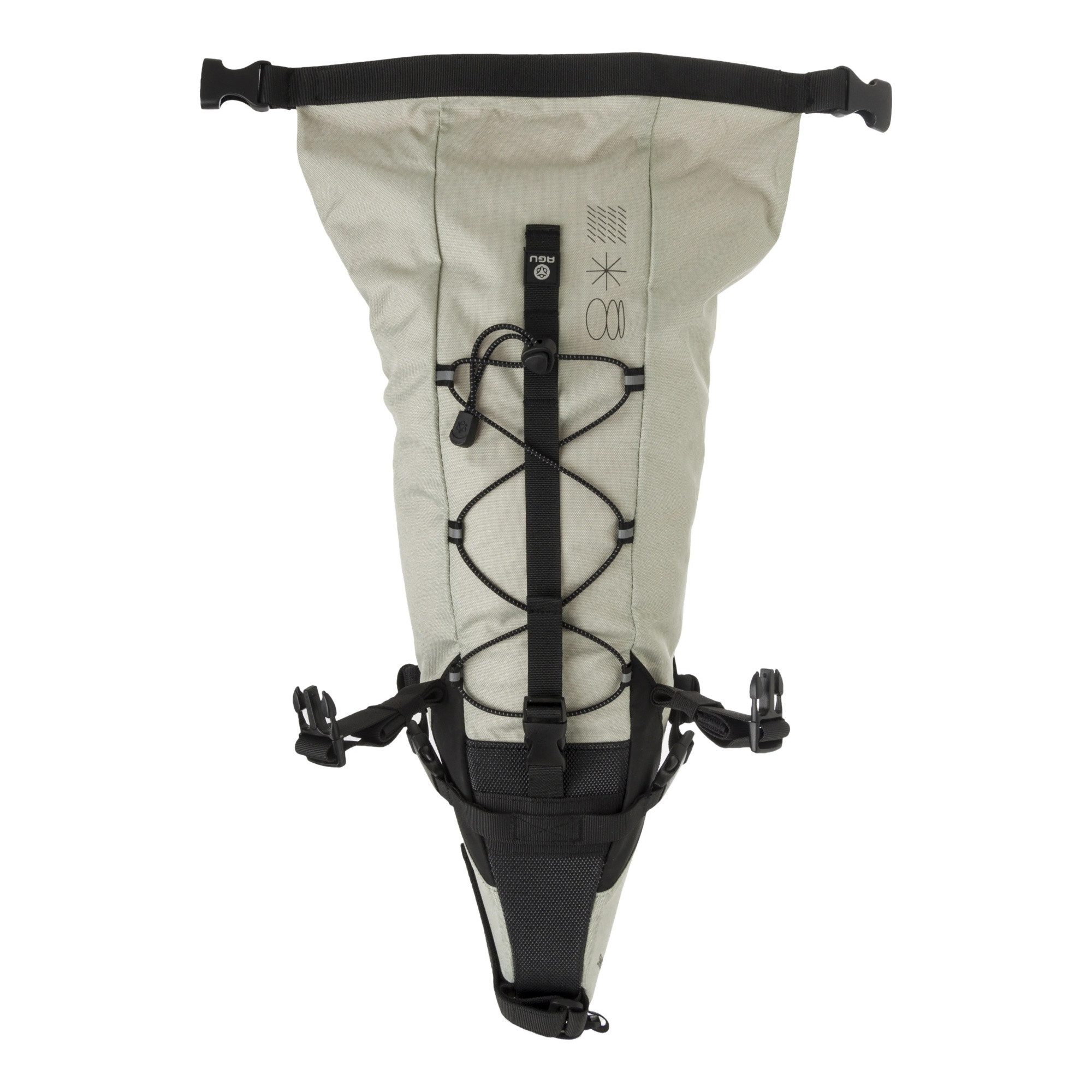 AGU Fahrradtasche Seat-Pack Venture Satteltasche Bikepacking 10 Liter
