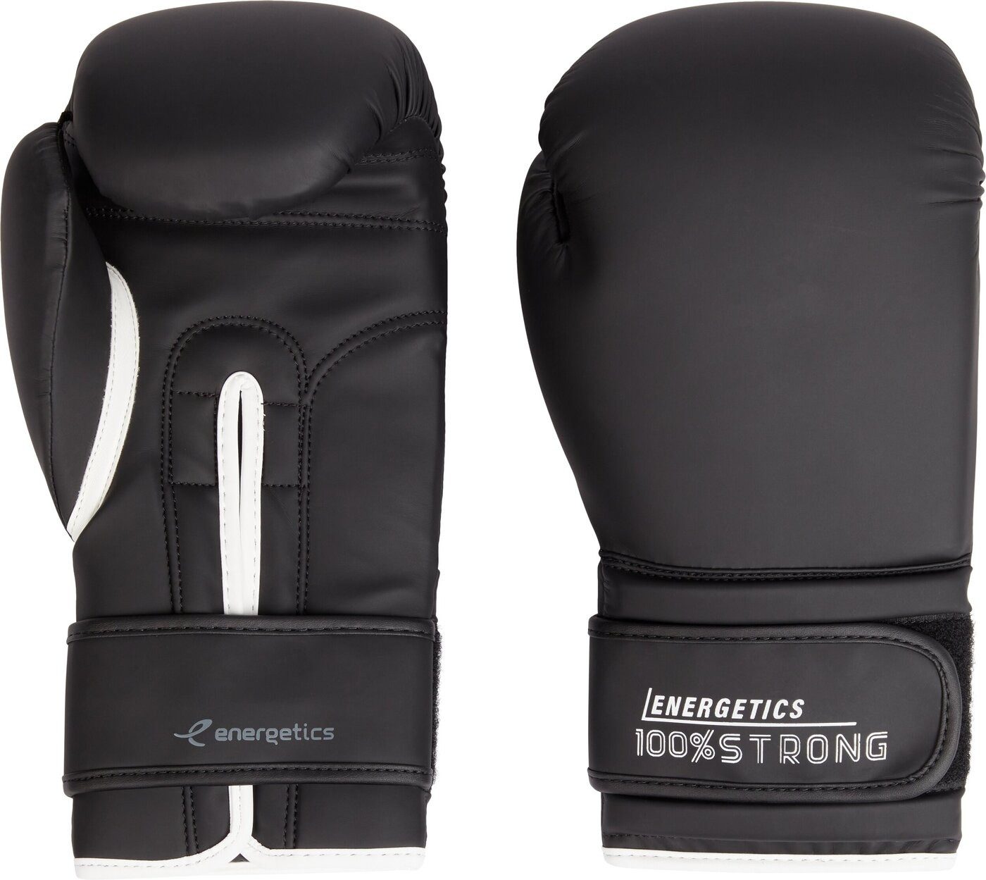 Energetics Boxhandschuhe Box-Handschuh Boxing Glove PU TN 2. 900 BLACK/GREY DARK