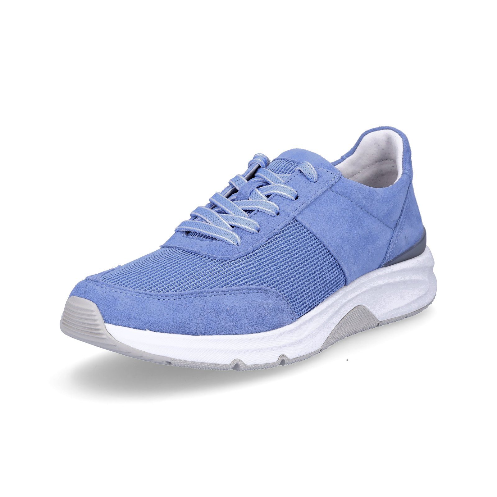 Gabor blau arktis / Blau Damen Sneaker Leder Sneaker (arktis Rollingsoft Gabor 16)