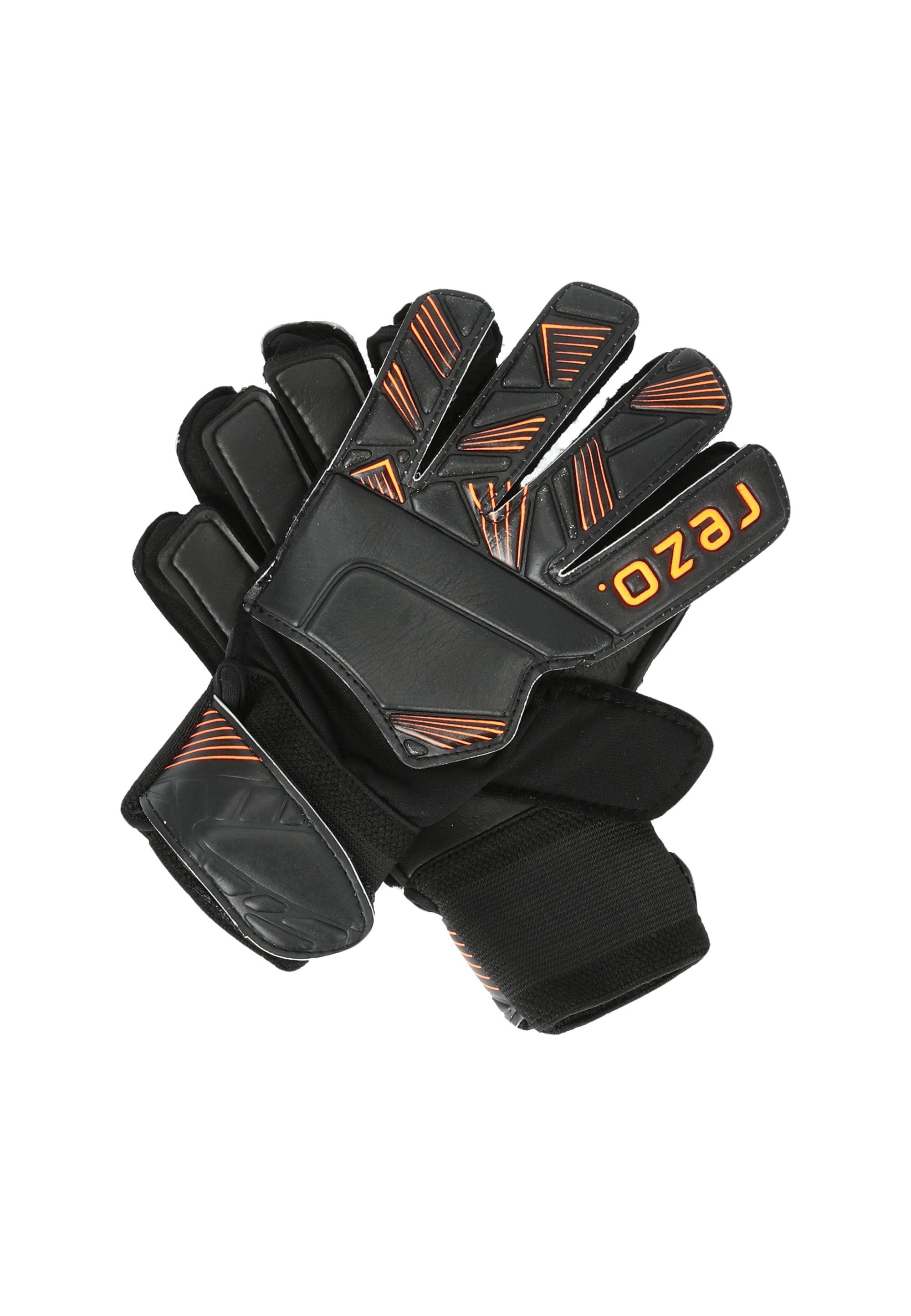 Rezo Torwarthandschuhe Fabien Jr. mit besonders griffigen Handinnenflächen