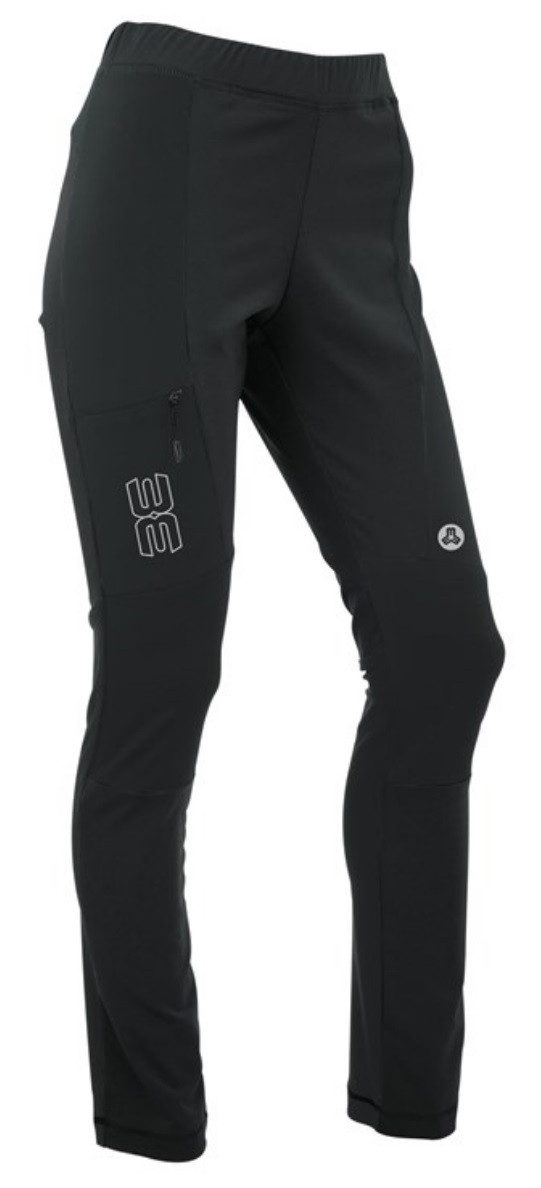Maul Trekkinghose Wanderhose Rubihorn Hybrid Trekking/Outdoor elastic lang schwarz Damen