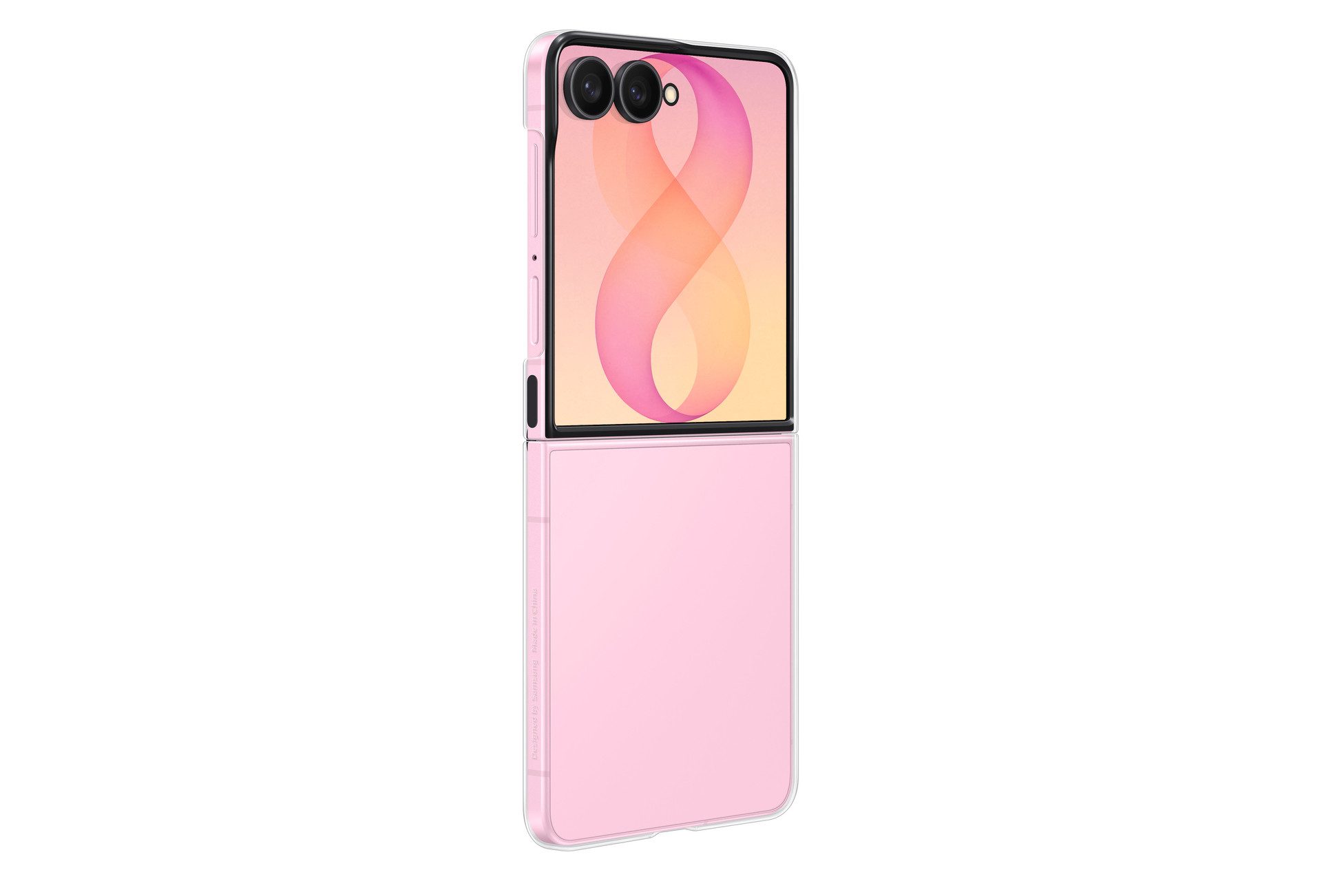Samsung Smartphone-Hülle Clear Case für Galaxy Flip8, Backcover, Schutzhülle, Handyschutzhülle, Case, Schutzcase, stoßfest – Bild 4 von 5