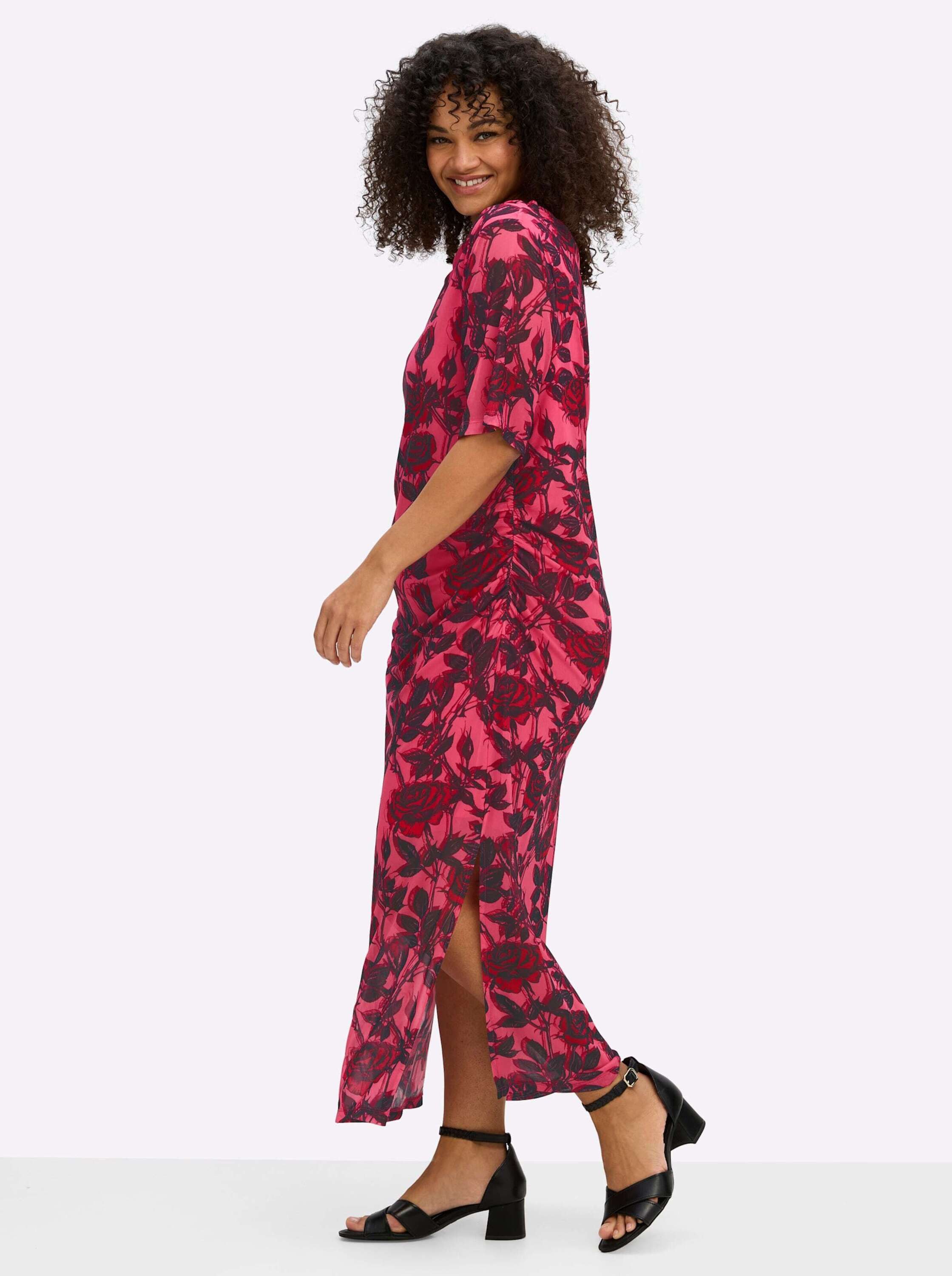 sheego by Joe Browns Jerseykleid Jersey-Kleid Kurzarm