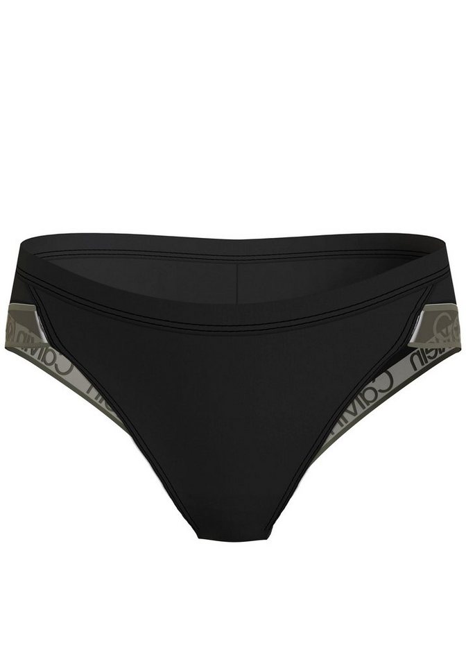 Calvin Klein Swimwear Bikini Hose »Lacy«, mit Schriftzug › schwarz  - Onlineshop OTTO