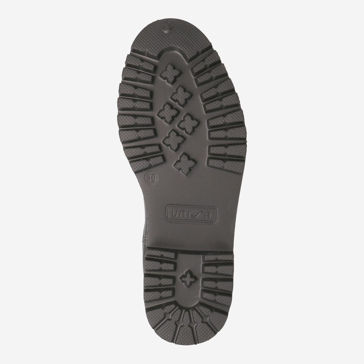 Unisa Unisa FAYNAR_RIB BLACK, Stiefeletten in Schwarz für Damen Stiefelette