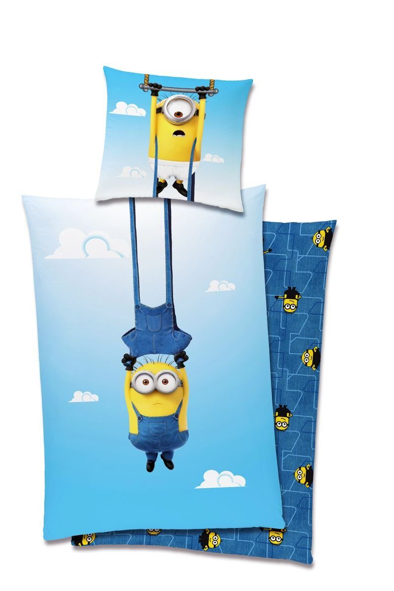 kinderbettw-sche-minions-renforc-linon-bettw-sche-2-tlg-blau