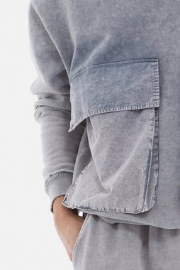 Rockupy Sweatshirt Big Pocket (1-tlg) 100% Baumwolle