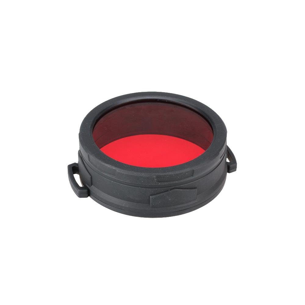 Nitecore LED Taschenlampe Rotfilter NFR65 für Taschenlampe mit 70 mm Bezel | Taschenlampen