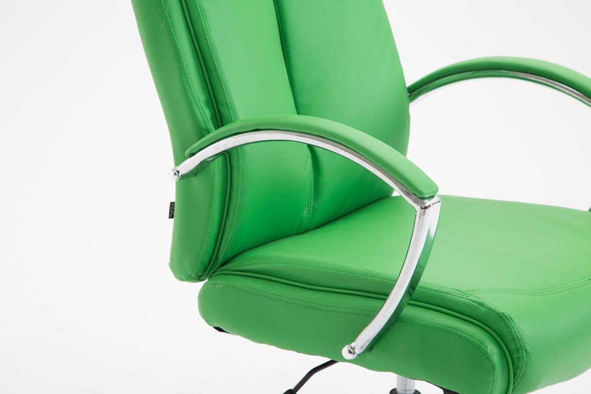 Schreibtischstuhl und grün CLP Kunstleder, drehbar höhenverstellbar Vaud