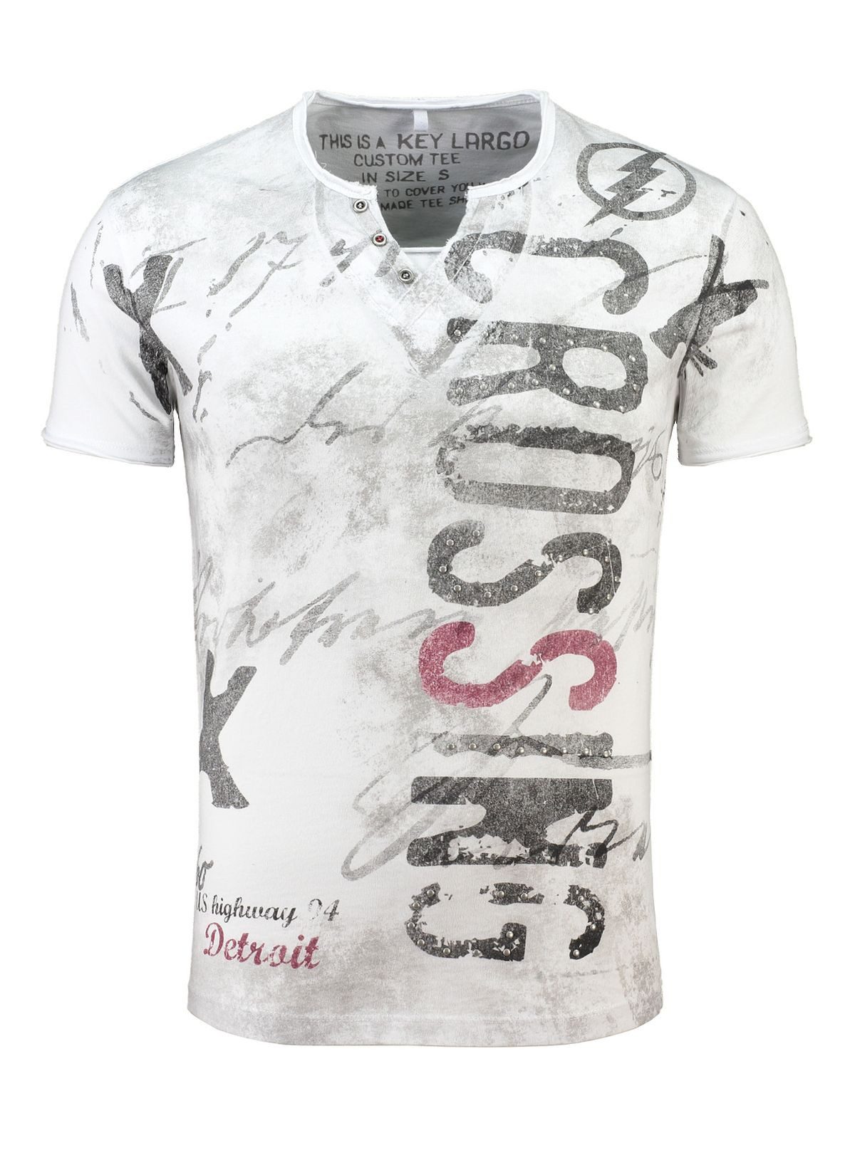 Key Largo T-Shirt T-Shirt Highway Print günstig online kaufen