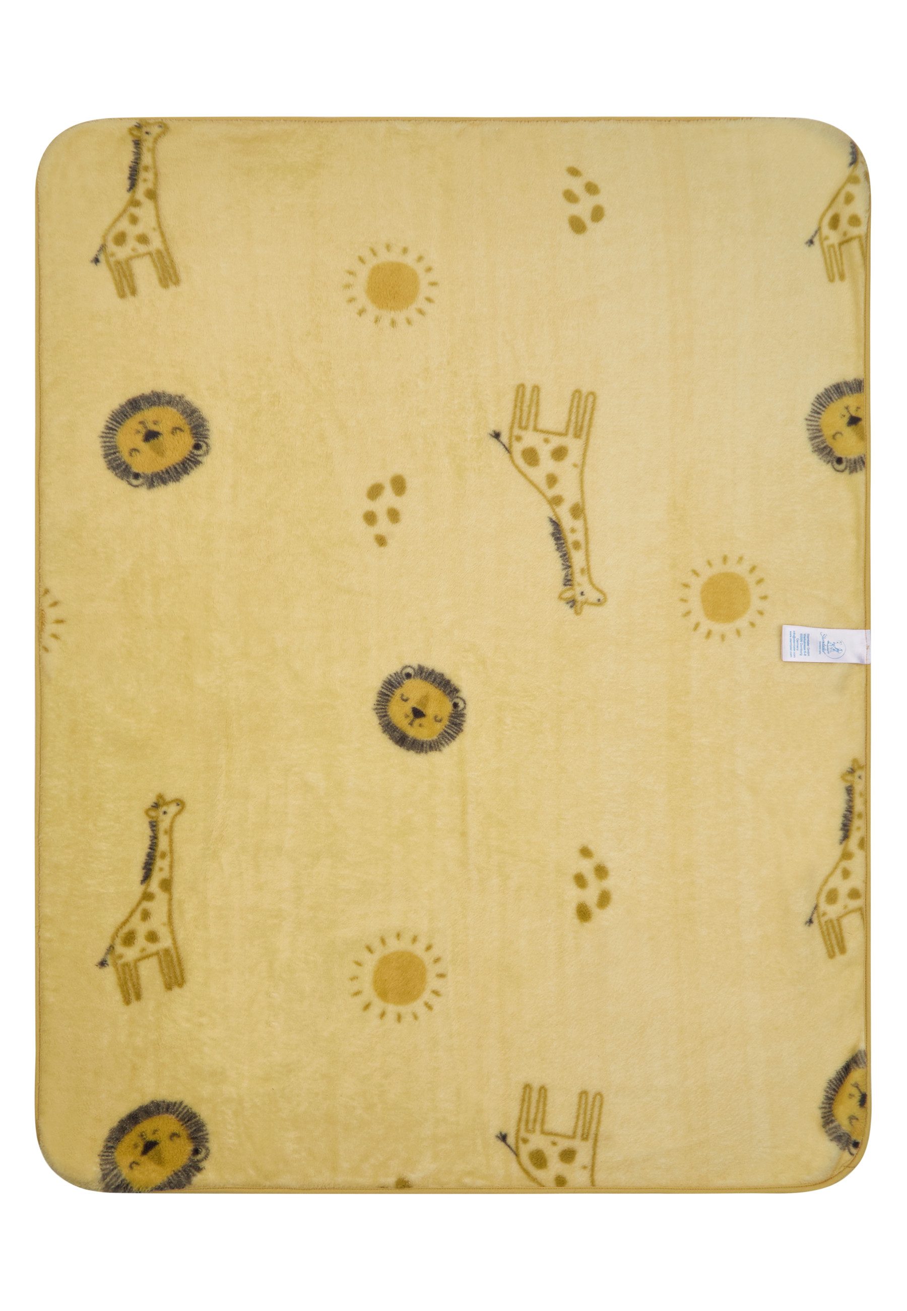 Babydecke Babydecke Plüsch SAFARI, Sterntaler®