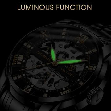 aswan watch Watch, Hochwertige Design mit Automatisches Uhrwerk, 3ATM Wasserdichtigkeit