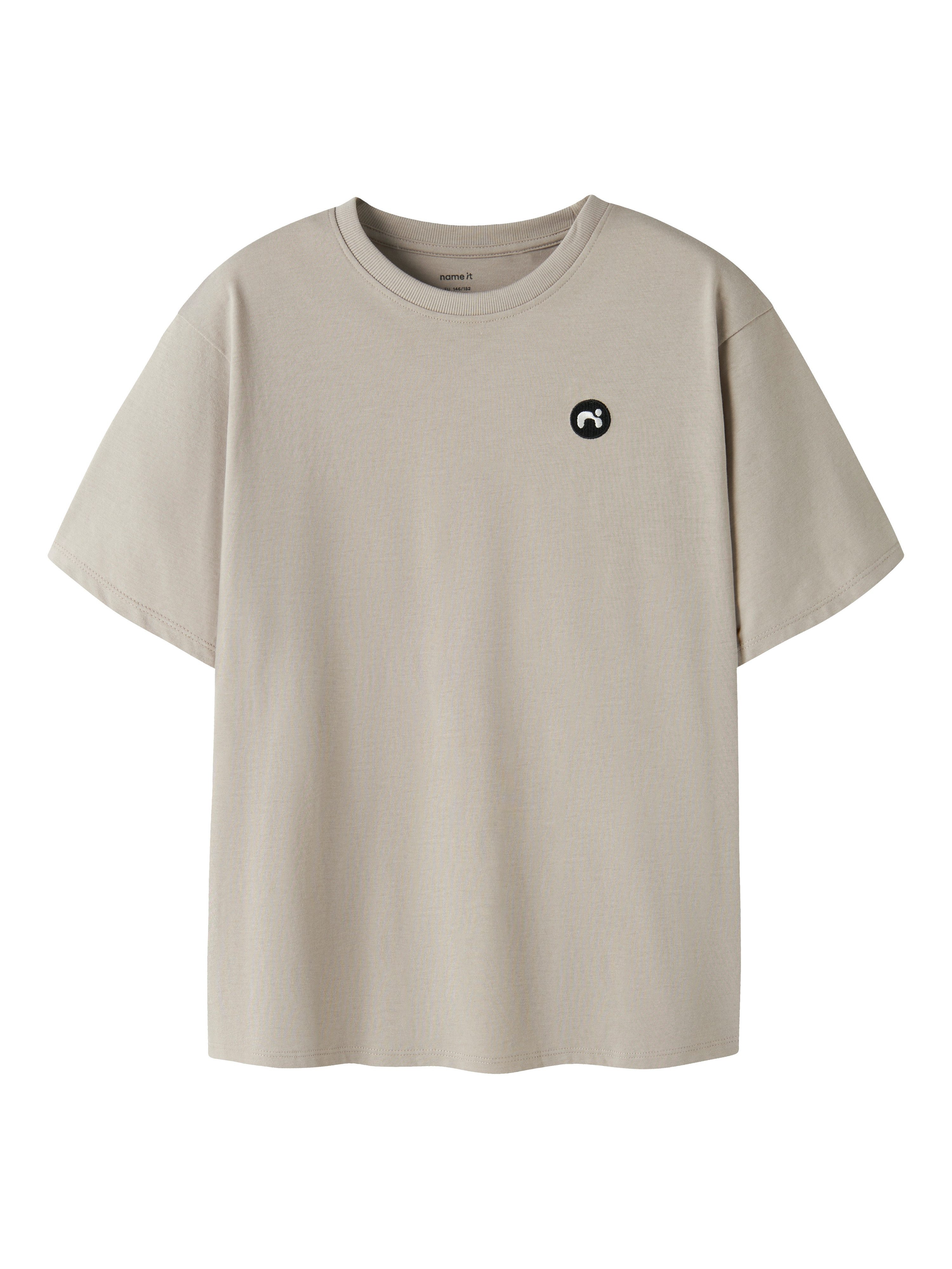 Name It Kurzarmshirt NKMVIMO SS NREG TOP NOOS Baumwollmischung, Jersey