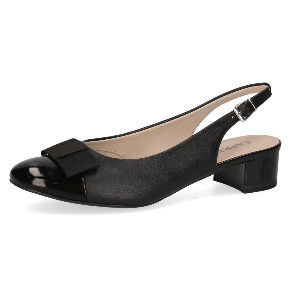 Caprice Caprice - Slings - Schwarz Slipper