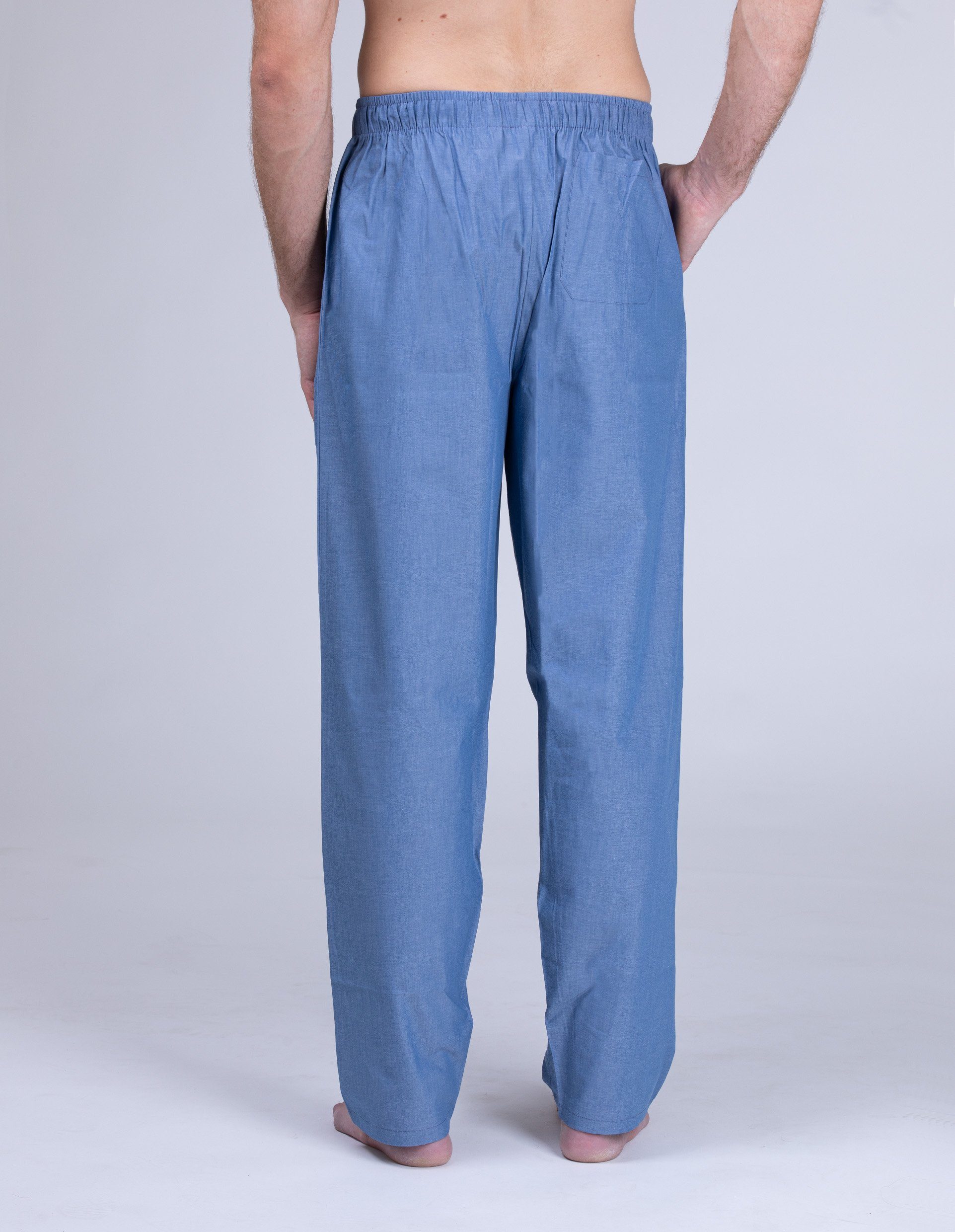 Moonline Schlafhose Herren Webhose Freizeithose Loungewear günstig online kaufen