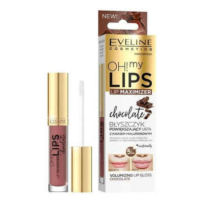 Eveline Cosmetics Lippenstift »Eveline Oh!My Lips Maximizer Lipgloss Schokolade 4.5ml«