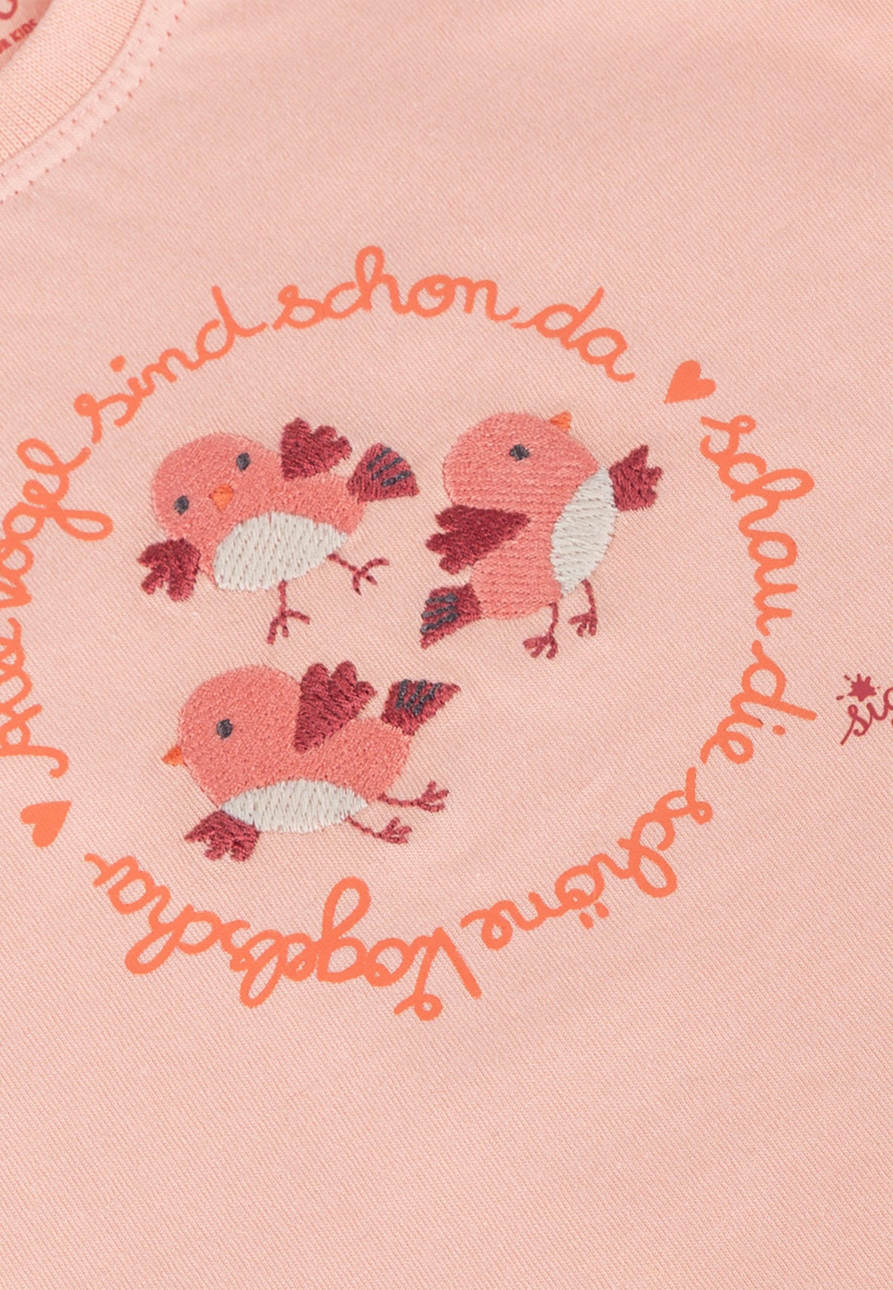 Sigikid T-Shirt Pink Birds für Babys Mädchen (1-tlg)