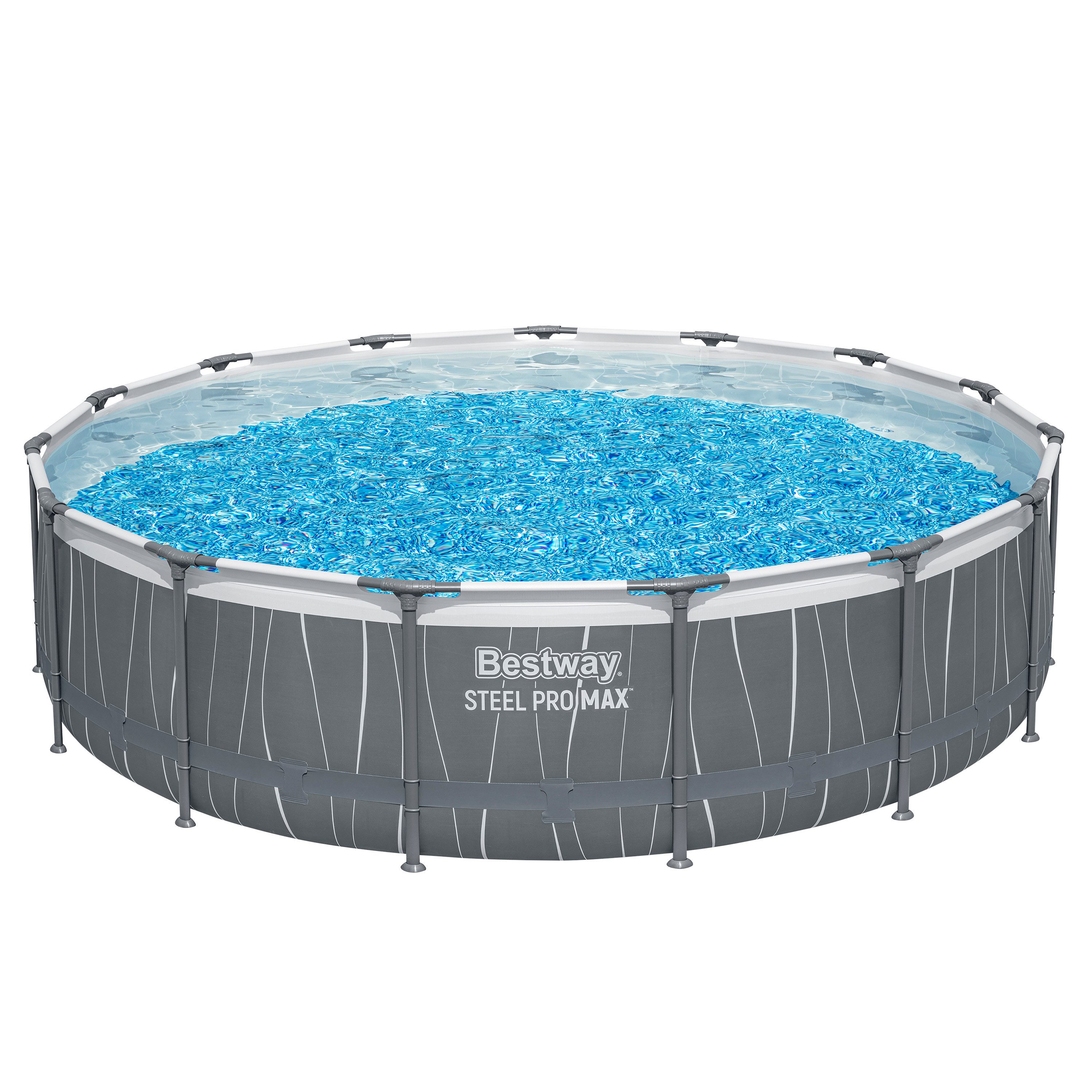 Bestway Steel Pro MAX (Packung, ohne Zubehör), Ø 457 x 107 cm