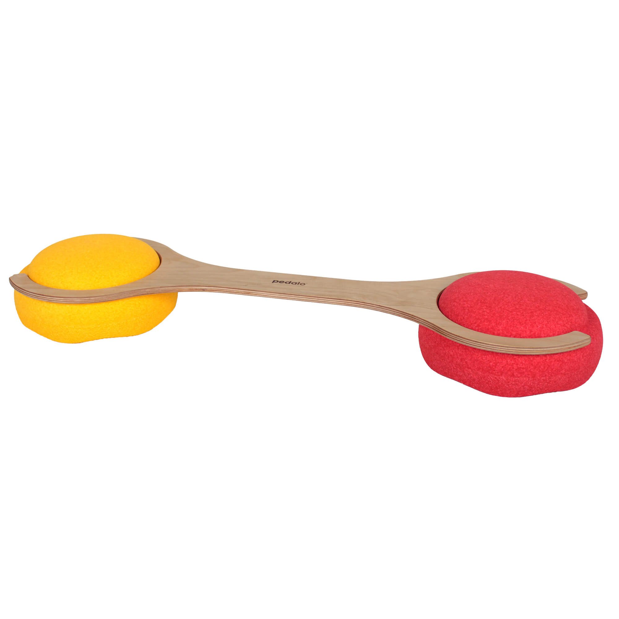 pedalo® Balanceboard Stapelbaustein Balanciersteg / Gleichgewicht Parcours / Kinder, Passend für original Stapelsteine, Schmal
