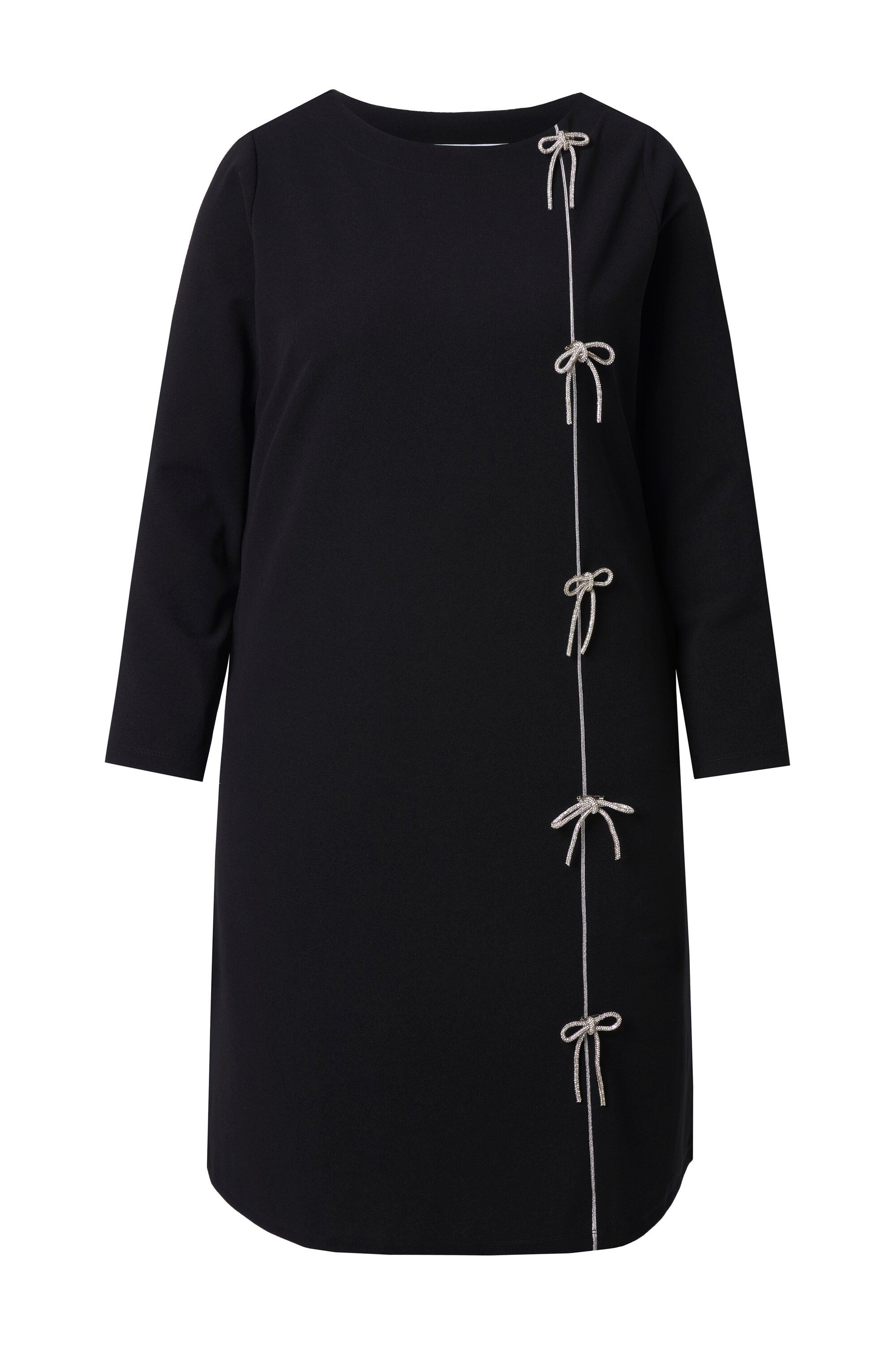 MIAMODA Partykleid Kleid A-Linie Krepp Zierschleifen günstig online kaufen