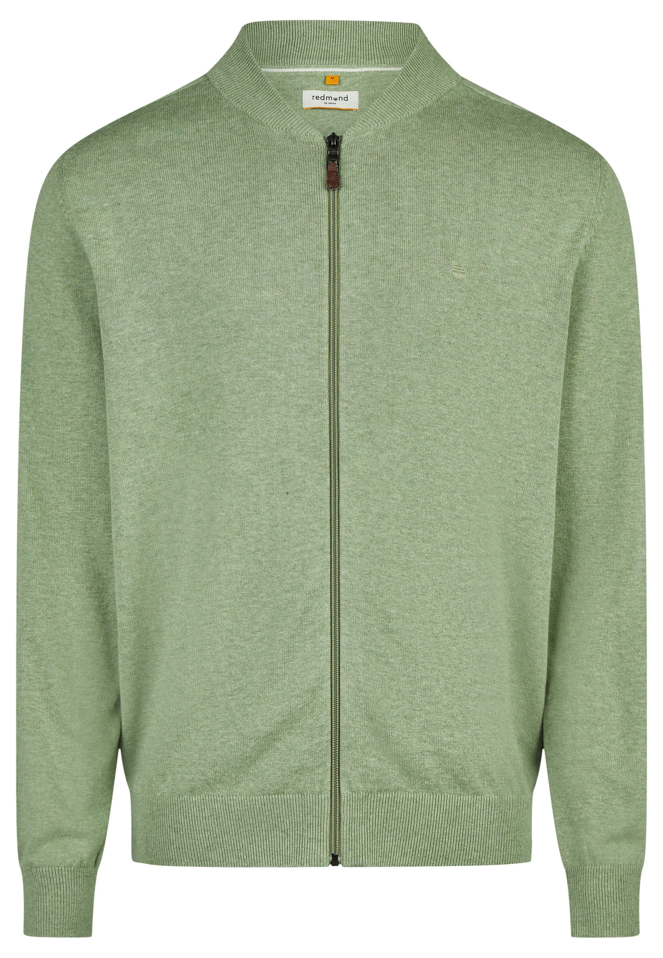 Redmond Strickjacke Basic (1-tlg) Strickjacke - Baumwolle - Atmungsaktiv - günstig online kaufen