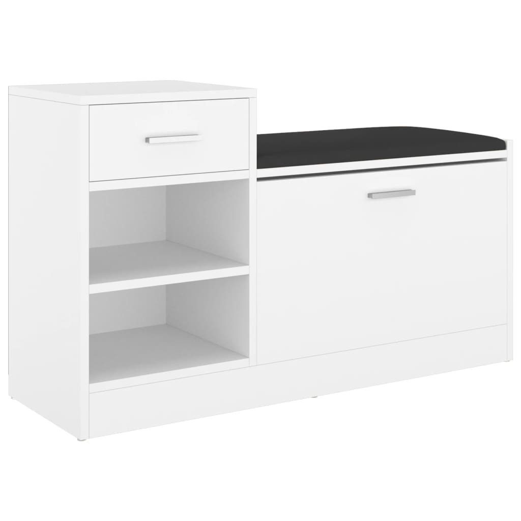 vidaXL Schuhregal Schuhbank Weiß 94,5x31x57 cm günstig online kaufen