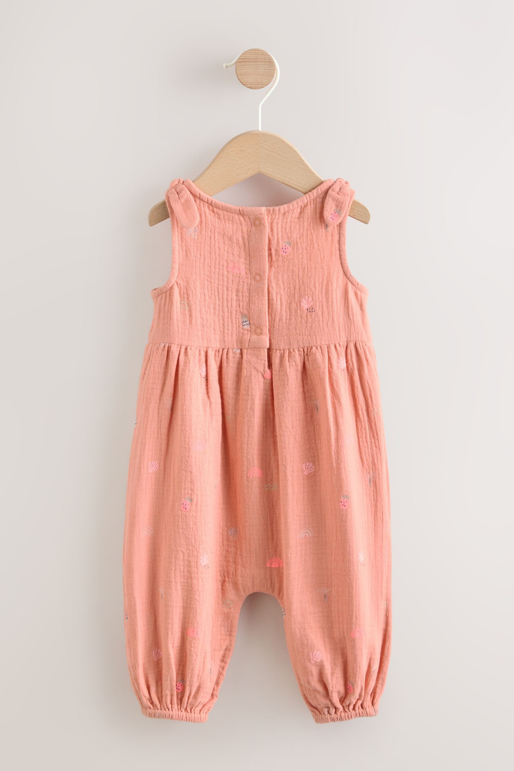 Next Strampler Babystrampler aus Musselin mit langem Bein (1-tlg)