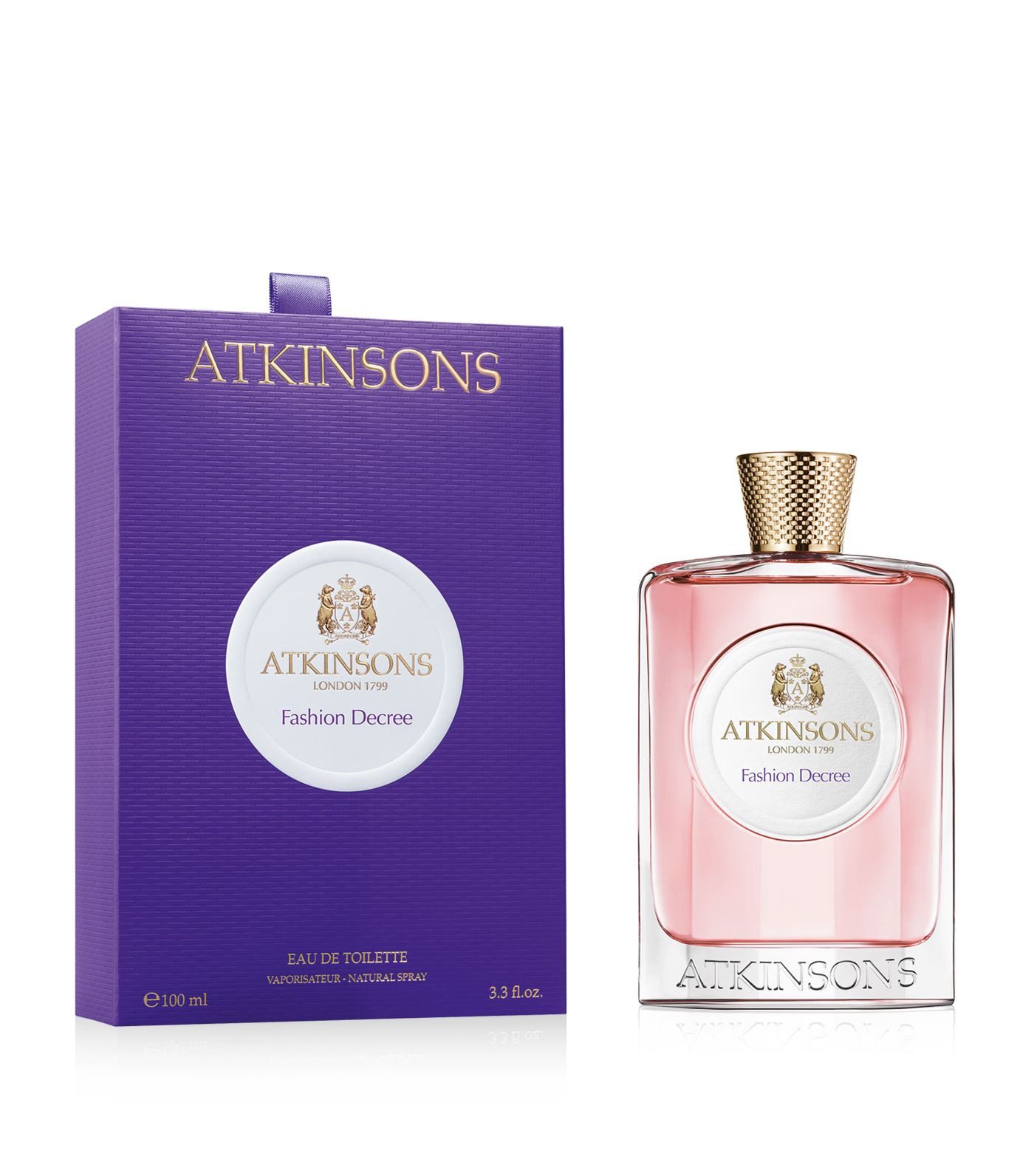 HairGecko Eau de Toilette Atkinsons Fashion Decree Eau de Toilette 100ml