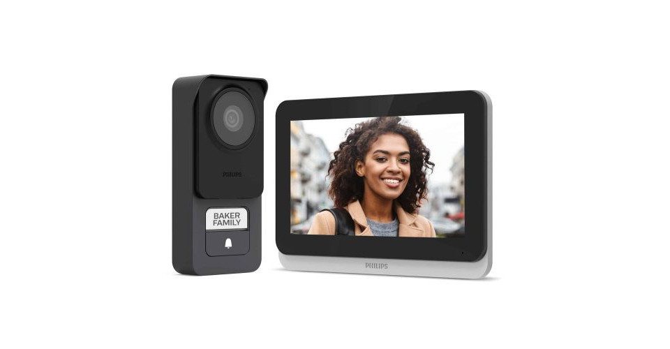 Philips Video-Türsprechanlage Philips Türsprechanlage Connect 3 7 Zoll
