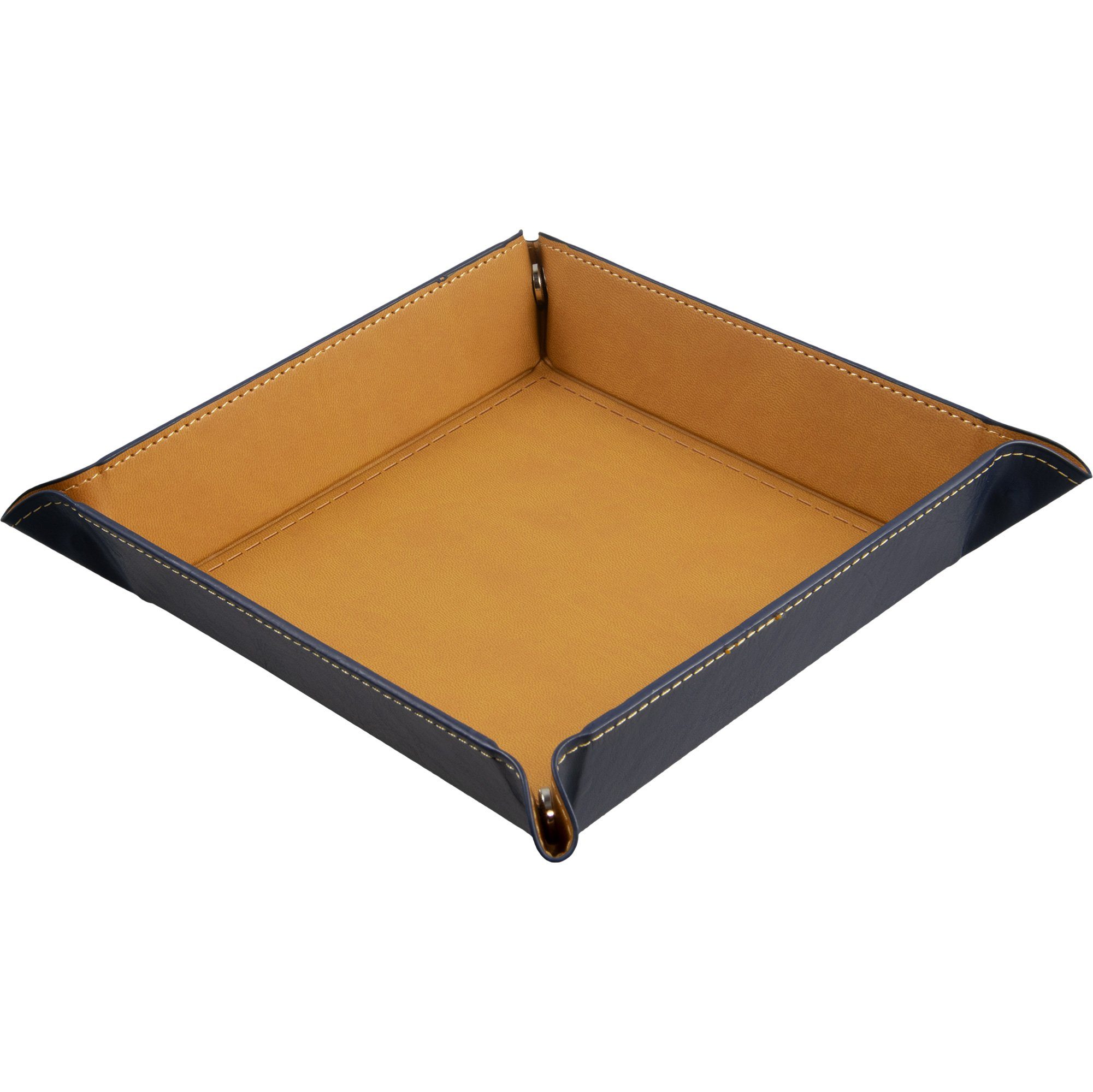 Spielesammlung Faltbare Würfelschale Würfelunterlage aus Kunstleder