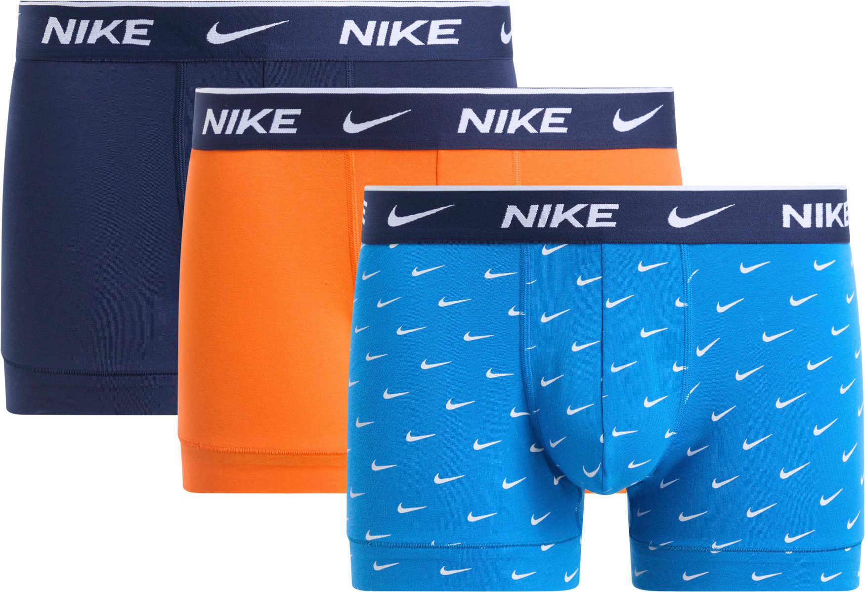 Nike Underwear Boxer BOXER BRIEF 3PK (Packung, 3-St., 3er) mit Logo-Elastik günstig online kaufen