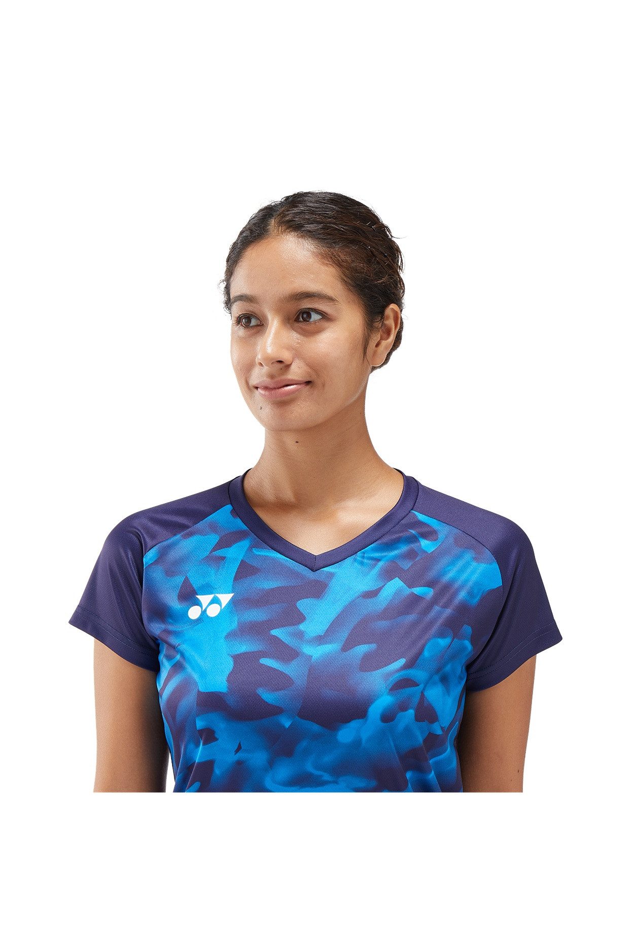 Yonex T-Shirt Crew Neck Club Team YW0033 (100% Polyester) 2025 navyblau Dam günstig online kaufen