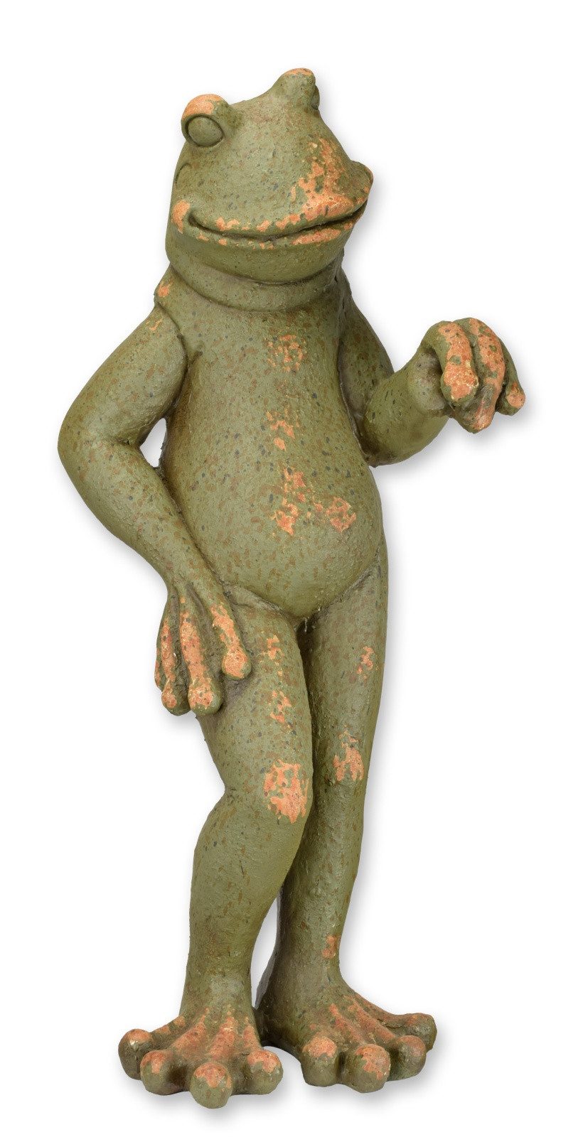 Aubaho Dekoobjekt MGO-Skulptur Frosch Replikat Retro Design Dekoration