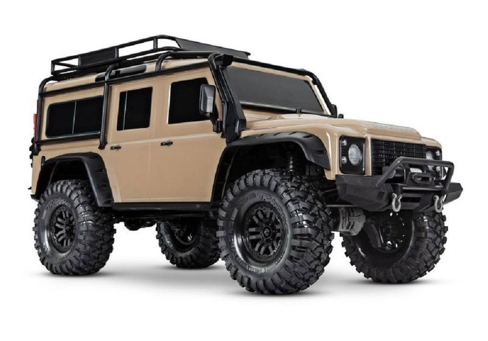 Traxxas Spielzeug-Auto Traxxas Landrover Defender Ready to race (RTR)  Brushed 1:10 RC Modella