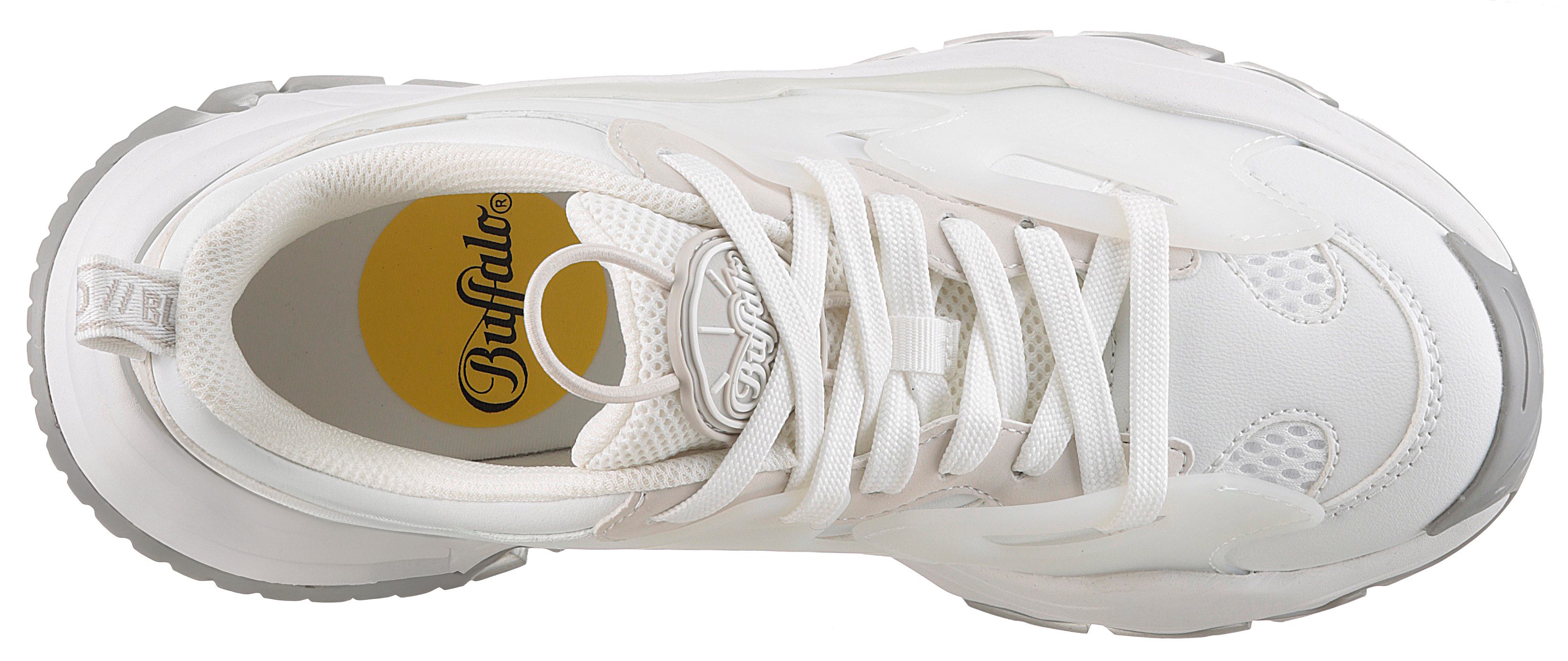 Buffalo TRAIL ONE Plateausneaker, Schnürschuh, Chunky Sneaker, Halbschuh mit Plateausohle